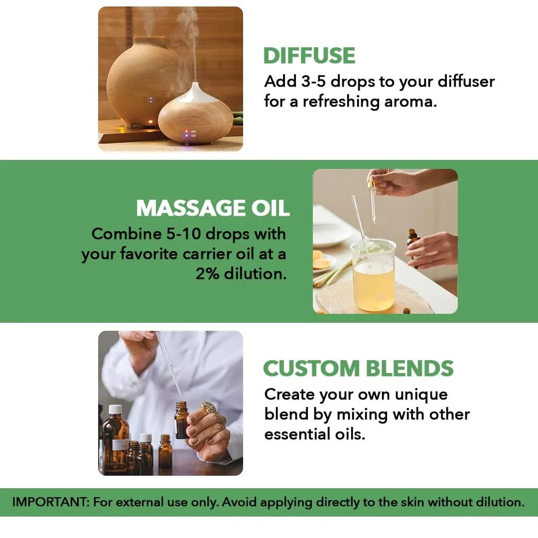 Majestic Pure Tea Tree Essential Oil 3.4 Fl Oz (100ml) | 100% Pure, Natural, Premium Grade - view 2
