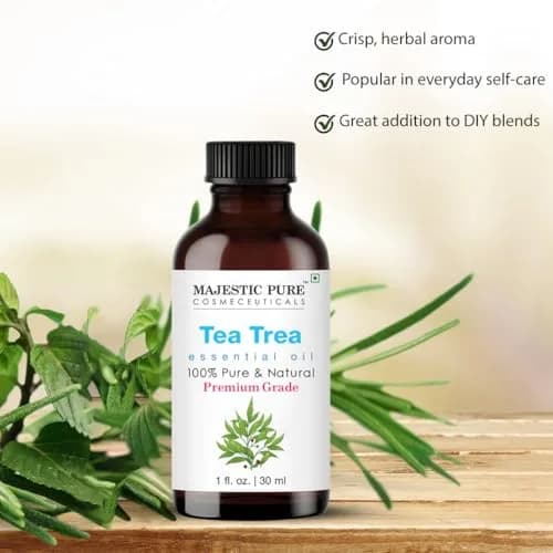 Majestic Pure Tea Tree Essential Oil 3.4 Fl Oz (100ml) | 100% Pure, Natural, Premium Grade thumbnail 3