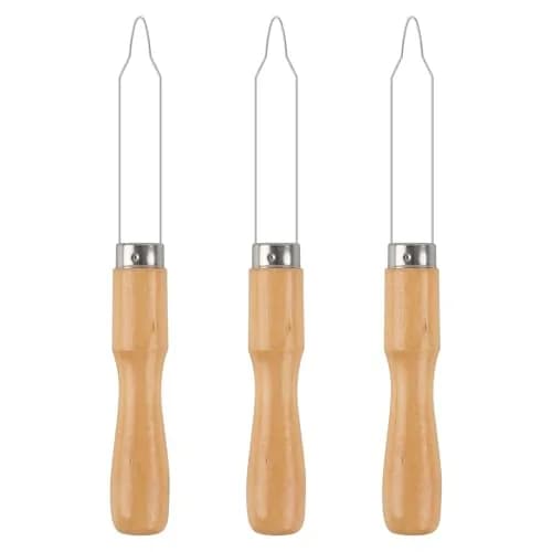 RP Remarkable Power 3 Pack Button Hook Assist Device with Easy-Grip Wooden | Arthritis & Elderly Friendly thumbnail 1