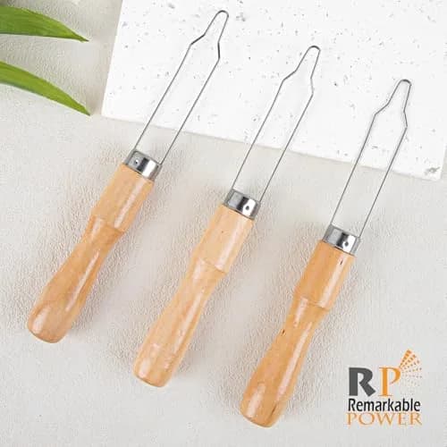 RP Remarkable Power 3 Pack Button Hook Assist Device with Easy-Grip Wooden | Arthritis & Elderly Friendly thumbnail 5
