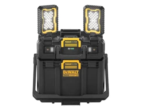 DEWALT Tough System 2.0 LED Light Box | Portable Tool Storage with 4000 Lumens, Adjustable & Compatible with DEWALT Batteries thumbnail 1