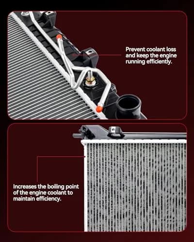AUTOSITY CU2957 Radiator Replacement for Wrangler JK | Aluminum Core, Leak-Proof, Easy Install thumbnail 6