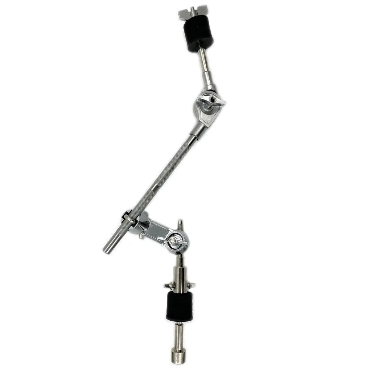 TUOREN Cymbals Clamp Cymbal Extension Arm and Clamp Set | Compatible with Hi-Hat Cymbal Drum Kit — Black 10