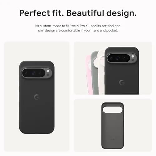 Google Pixel 9 Pro XL Case - Android Phone Case - Durable Silicone - Slim Fit - Obsidian thumbnail 4