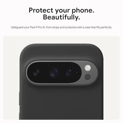 Google Pixel 9 Pro XL Case - Android Phone Case - Durable Silicone - Slim Fit - Obsidian thumbnail 2
