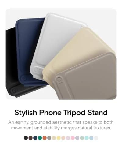 MOFT Phone Tripod Stand & Wallet, NFC Card Holder, Hold 1-2 Cards | Slim 0.37in Profile for Travel & Content thumbnail 7