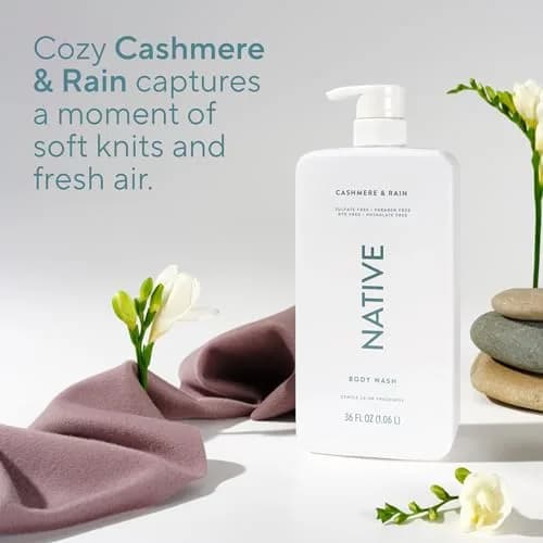 Native Clean Body Wash, Gentle pH-Balanced for Sensitive Skin, 36 oz | Hydrating & 24-Hr Freshness thumbnail 5