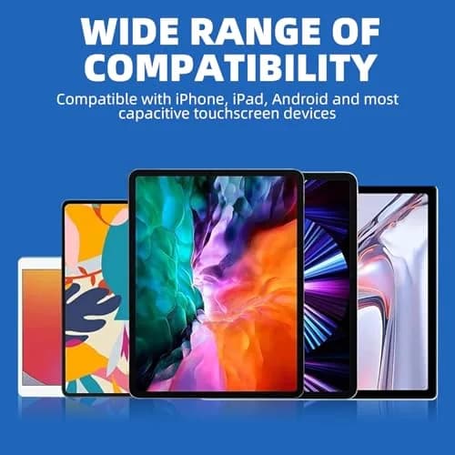 SKYPIA Silver 3 Pack Stylus Pen for Touch Screen | Precise, Stylish & Compatible with iPhone, Android & iPads thumbnail 6