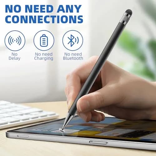 SKYPIA Silver 3 Pack Stylus Pen for Touch Screen | Precise, Stylish & Compatible with iPhone, Android & iPads thumbnail 4