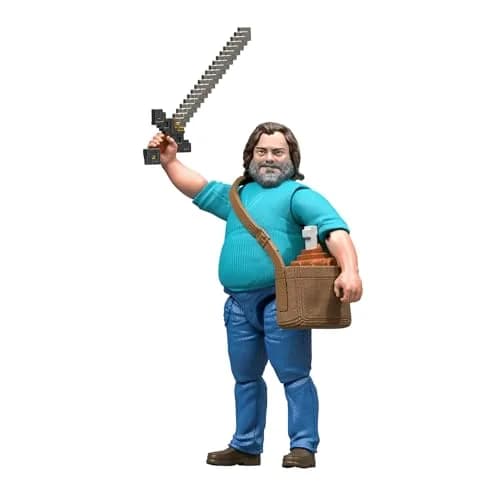 Mattel Minecraft Action Figure & Accessories Set (4 inches / 10.16 cm) | Authentic Movie Collectible thumbnail 6