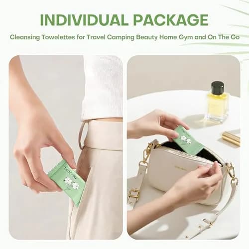 Fancyou Disposable Face Towels 20 Count | Eco-Friendly, Compact & Skin-Friendly thumbnail 5