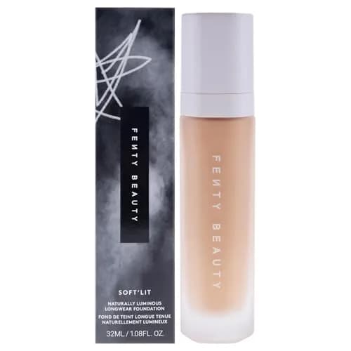 Fenty Beauty Soft Lit Naturally Luminous Longwear Foundation 1.08 oz | Hydrating, glow, sweat-resistant thumbnail 1