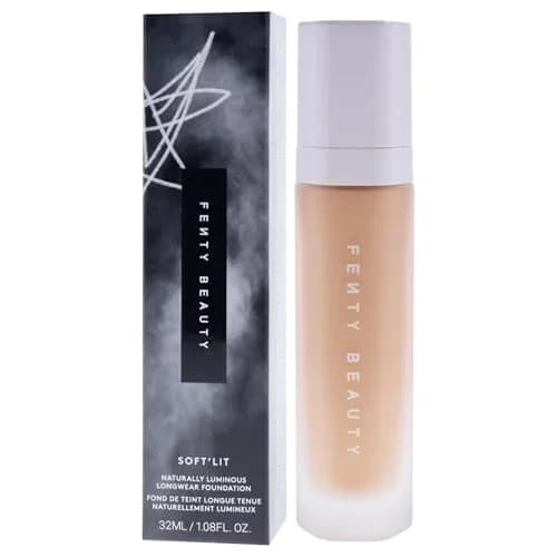 Fenty Beauty Soft Lit Naturally Luminous Longwear Foundation 1.08 oz | Hydrating, glow, sweat-resistant thumbnail 4
