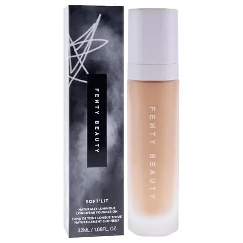 Fenty Beauty Soft Lit Naturally Luminous Longwear Foundation 1.08 oz | Hydrating, glow, sweat-resistant thumbnail 3