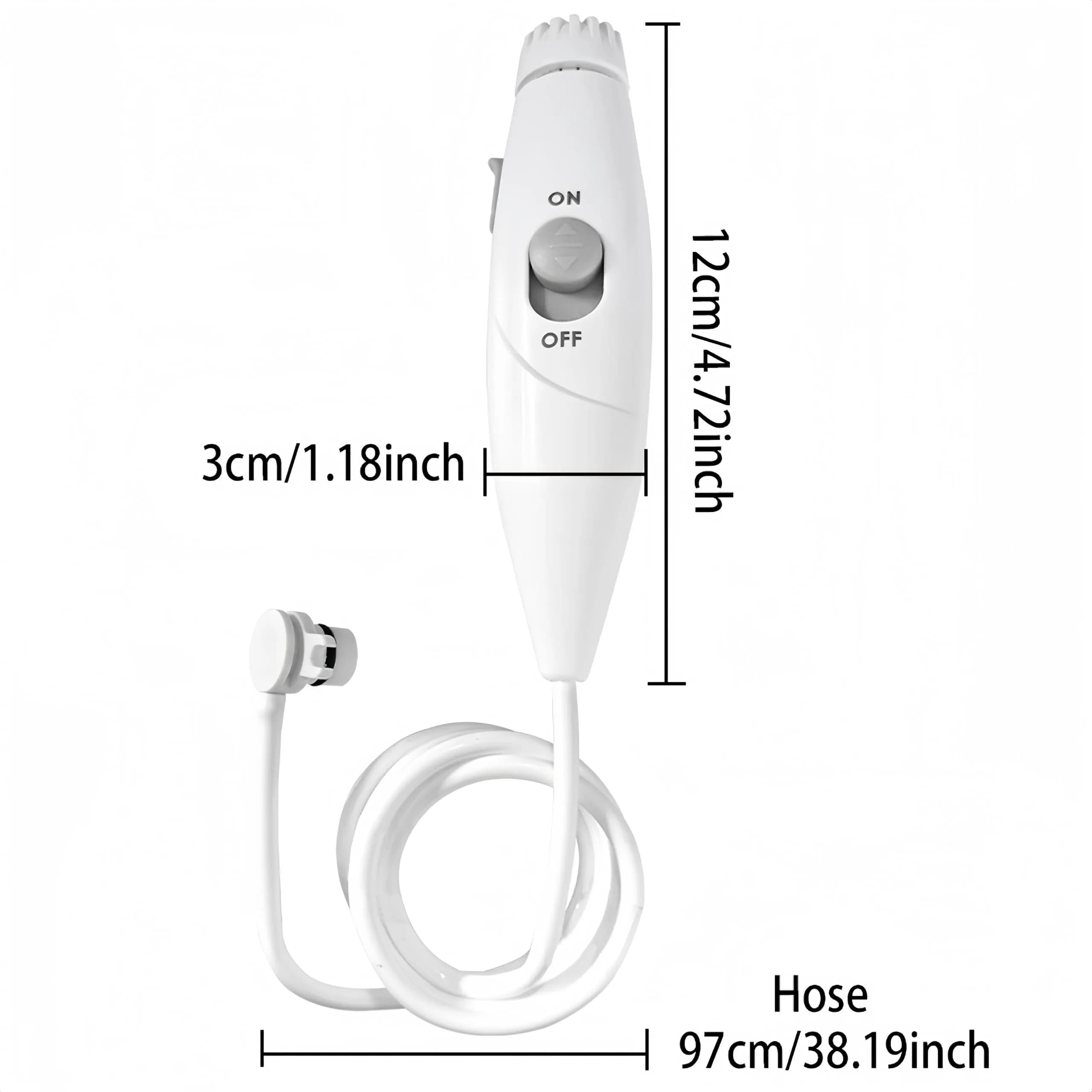 Yooreps Replacement Hose and Handle for Waterpik WP-100 WP-140 Series | Compatible with WP-660 WP-900 Models - view 3