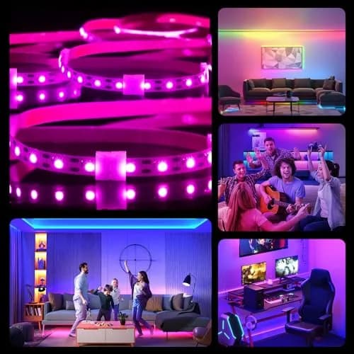 WENHSIN 10mm 2-Pin RGB LED Strip Light Connectors (10-Pack) | Solderless Adapter for 72W Strips thumbnail 6