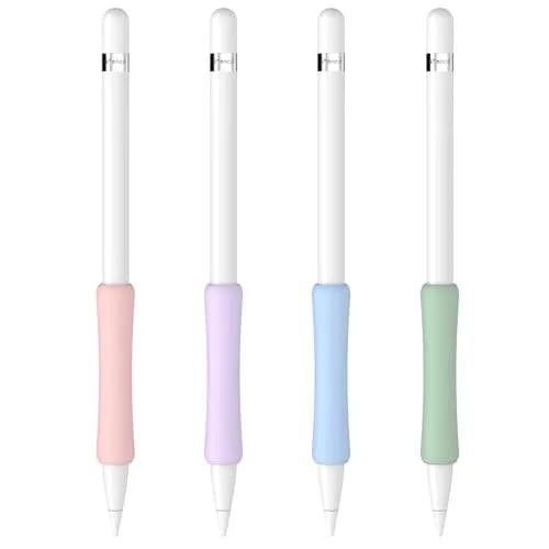 FAFALITHIC Silicone Grip for Apple Pencil 1st Gen, Pro, USB-C, 2nd Gen | 4-Pack, Ergonomic Design thumbnail 7