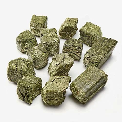 Kaytee Timothy Hay Blend Cubes for Small Animals, 1.81 kg (2 x 16 oz) | High Fiber Digestive Support thumbnail 3