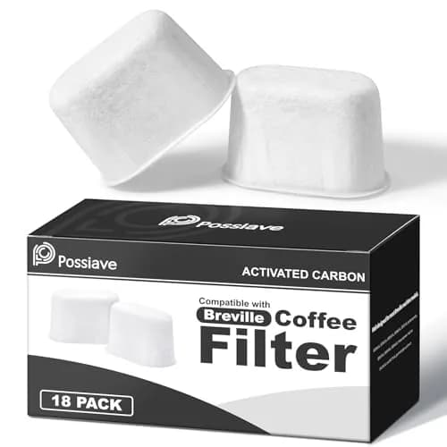 Possiave 18-Pack Water Filters Compatible with Breville BWF100 Machines | Improve Water Quality & Flavor thumbnail 1