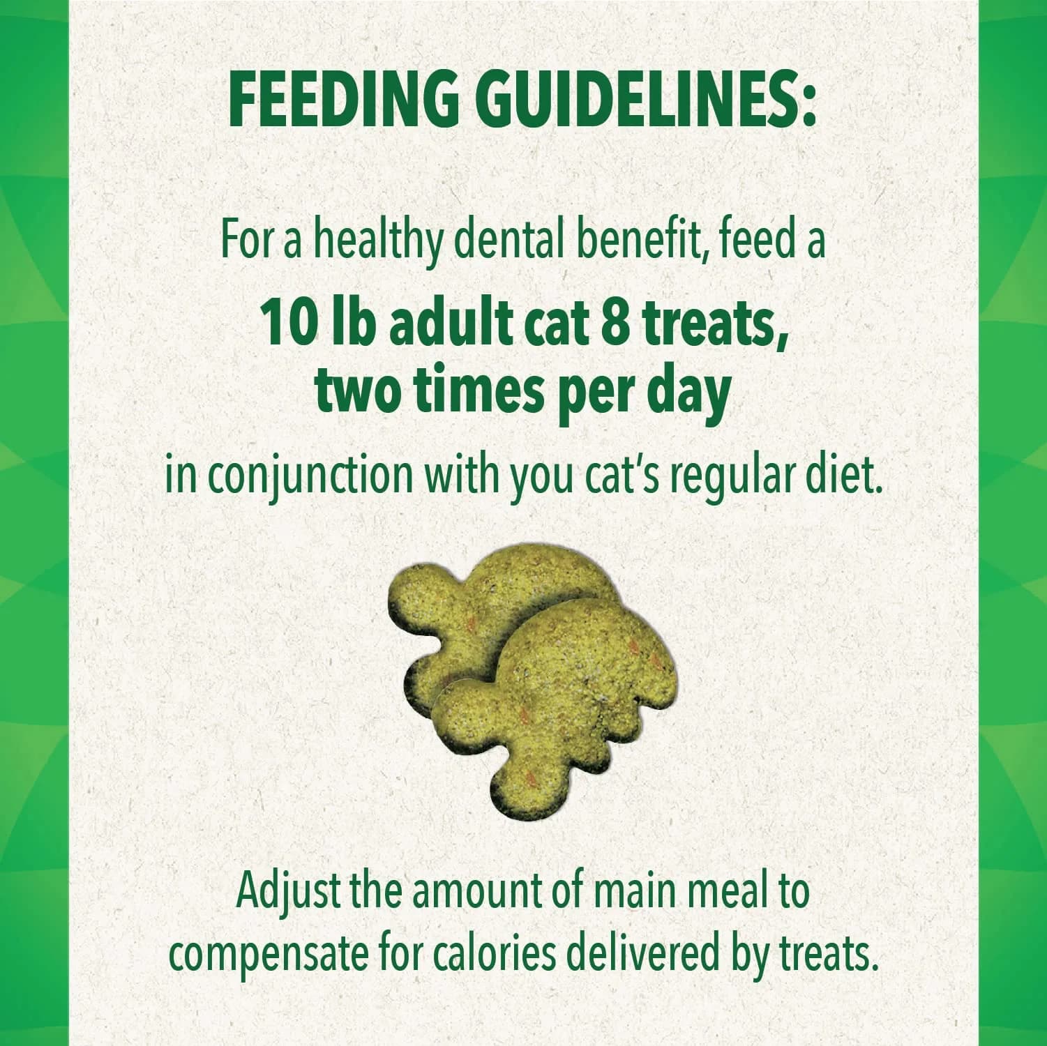 Greenies Tempting Tuna Flavor Dental Cat Treats 9.2 oz (208 g) Pack of 2 | Veterinarian-Recommended Oral Care for Adult Cats - view 5