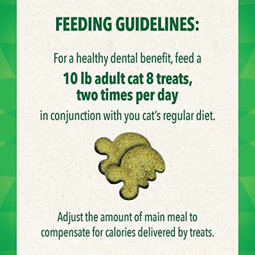Greenies Tempting Tuna Flavor Dental Cat Treats 9.2 oz (208 g) Pack of 2 | Veterinarian-Recommended Oral Care for Adult Cats thumbnail 5