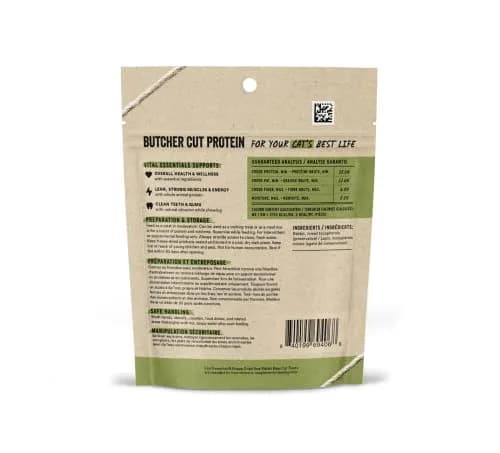 Vital Essentials Freeze Dried Raw Rabbit Cat Treats 1.8 oz (51 g) | High Protein for Feline Vitality thumbnail 2