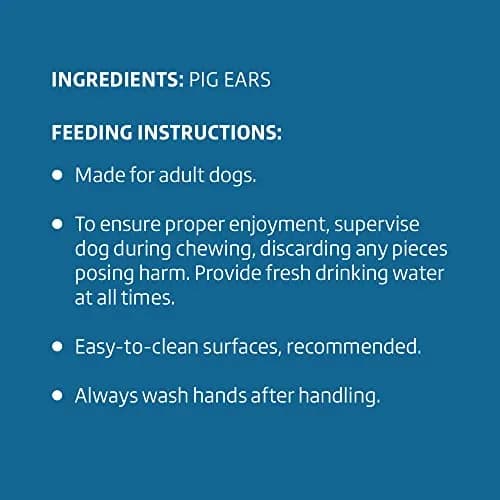 Wonder Bound Whole Pig Ears Dog Treats | Highly Digestible Pork, Dental Support, 18 Count (Pack of 2) thumbnail 4
