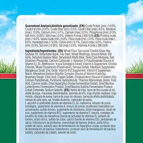 Kaytee Timothy Biscuits Baked Treat for Small Animals, Apple Flavor, 8 oz (Pack of 2) | High Fiber Dental Chews for Rabbits & Guinea Pigs thumbnail 6