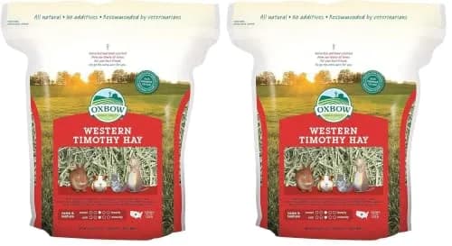 Oxbow Timothy Hay for Rabbits & Guinea Pigs, 15 oz (425 g) Pack of 2 | High Fiber Digestive Health thumbnail 1