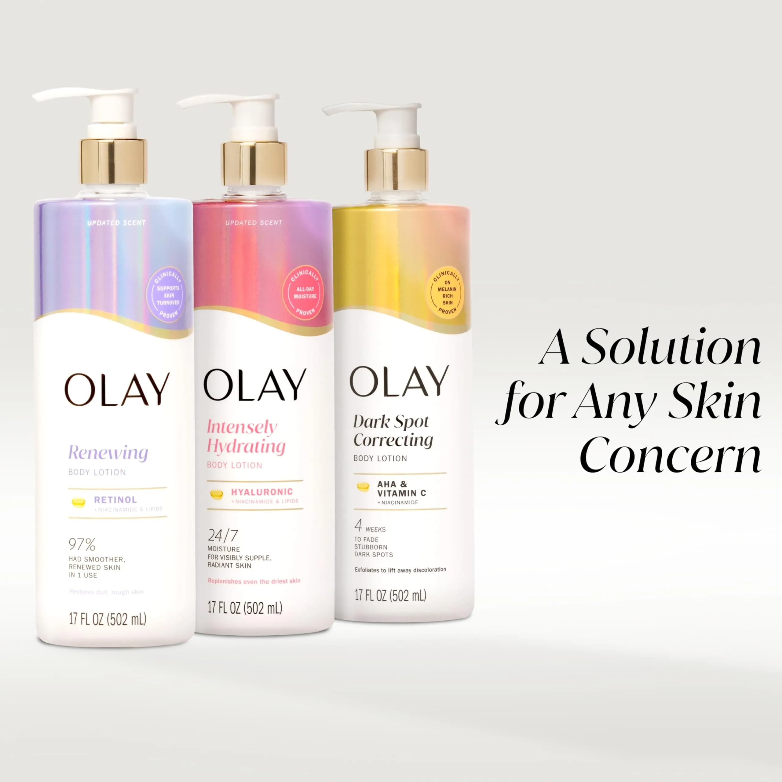 Olay Smoothing Body Lotion with Retinol Serum, 17 fl oz (Pack of 1) | Achieve Visibly Smoother Skin - view 9