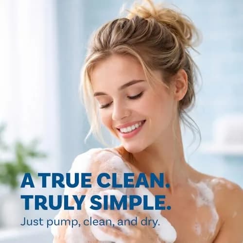 Scrubzz No Rinse Body Wash for Elderly 8.5 fl oz | Gentle Waterless Foam for Post Surgery & Travel thumbnail 3