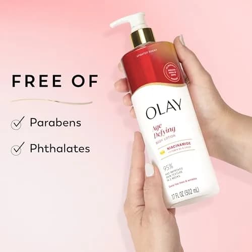 Olay Age Defying & Hydrating Body Lotion with Niacinamide Serum 503ml (17 fl oz) | 24hr Moisture for All Skin Types thumbnail 7