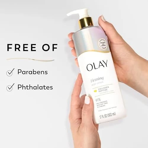 Olay Firming Body Lotion with Collagen Peptide Serum 492ml (17 fl oz) | Clinically Proven for Visibly Firmer Skin thumbnail 7