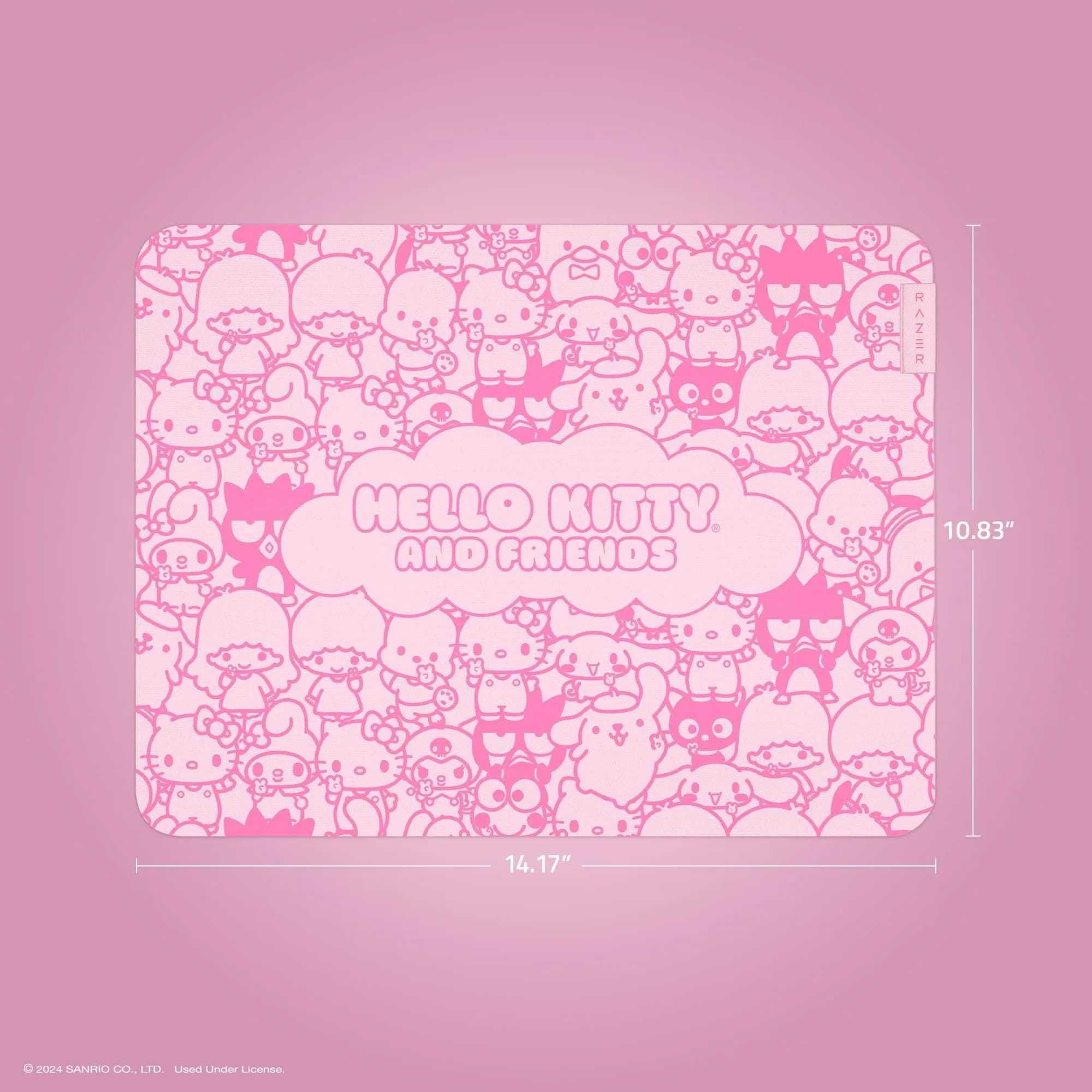 Razer Gigantus V2 Gaming Mouse Pad M Hello Kitty & Friends Edition | Textured Micro-Weave Cloth Surface - view 5