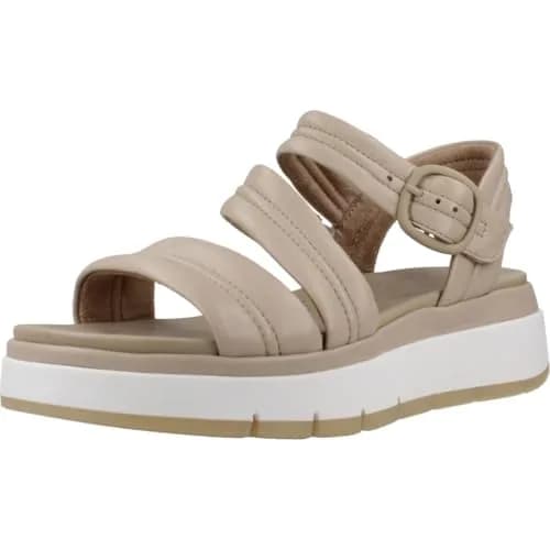 Clarks Women's Modern Sandal, Sand Leather, 8 | Breathable Leather & Classic Look thumbnail 1