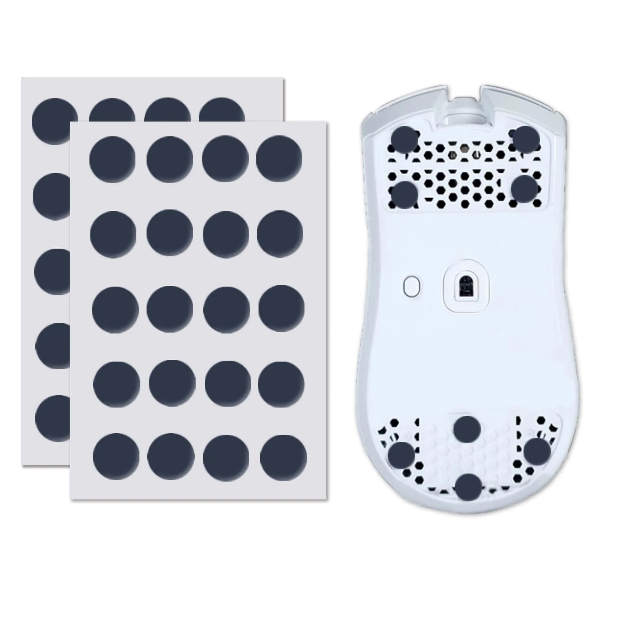 X-Raypad Obsidian Pro Air Speed Mouse Skates (40 Dots, Grey) | Low-Friction UHMWPE for Gaming — Obsidian Pro Air-Grey