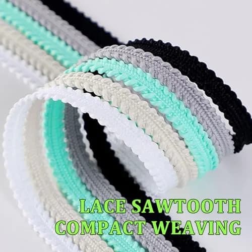 UamGlsob White Shoelace 54" | Durable, Stylish & Compatible thumbnail 3