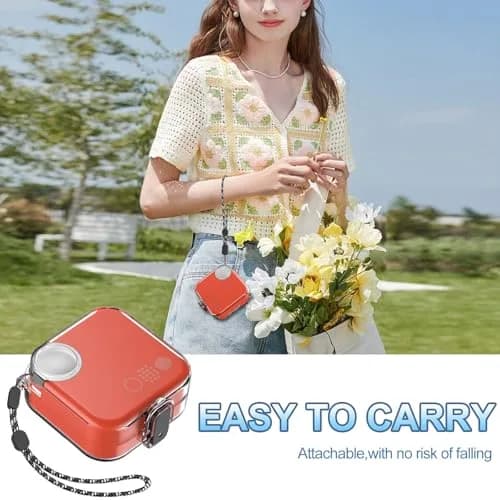 POZCIS CMF Buds Case Cover Hard PC Shell Clear | Protective Earbuds Case with Lanyard thumbnail 6
