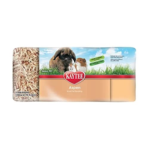 Kaytee Aspen Small Animal Bedding 19.7L Pack of 2 | Dust-Free Aspen Shavings for Guinea Pigs, Rabbits & Hamsters thumbnail 3