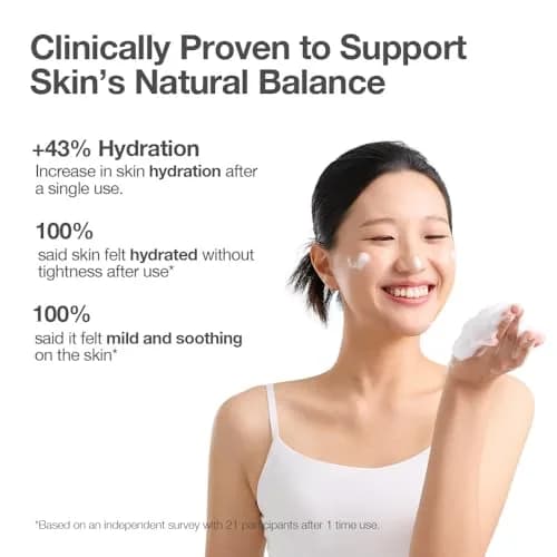 Naisture Be Bare Jelly Ball Cleanser for Dry & Sensitive Skin | Hydrating & Exfoliating Face Wash thumbnail 5
