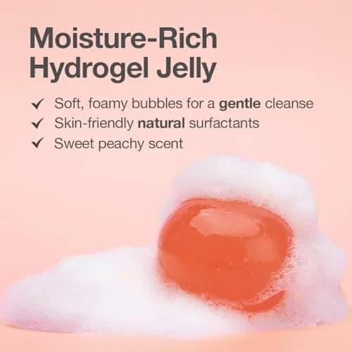 Naisture Be Bare Jelly Ball Cleanser for Dry & Sensitive Skin | Hydrating & Exfoliating Face Wash thumbnail 3