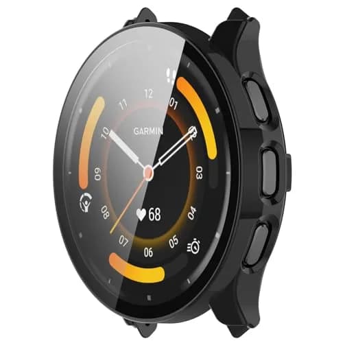 FanTEK Black Polycarbonate Watch Case for Garmin Venu 3S (41mm) | Scratch Resistant Shock Absorbing thumbnail 4