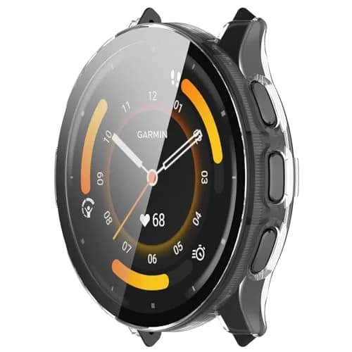 FanTEK Clear Polycarbonate Watch Case for Garmin Venu 3S (41mm) | Scratch Resistant Shock Absorbing thumbnail 4