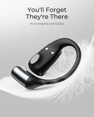 Lytmi CozyFit Open Ear Headphones 0.23oz | Ultra-Light Wireless Earbuds with 30 HRS Playtime thumbnail 4