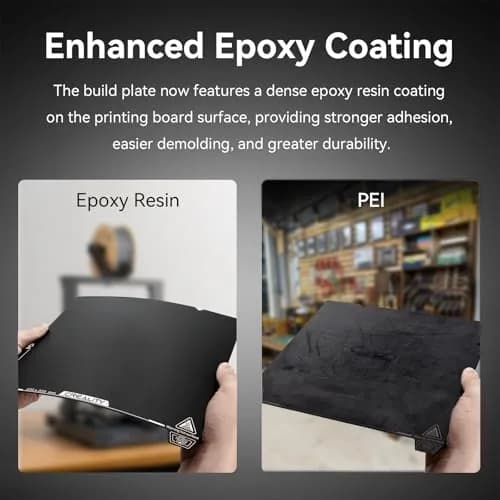 Creality Ender 3 V3 SE Build Plate 235x235mm Dual-Sided Epoxy Resin Coating Spring Steel Magnetic Platform Sheet | For Ender 3 V3 SE/KE/V2/K1/K1C/K1 SE Printers thumbnail 4