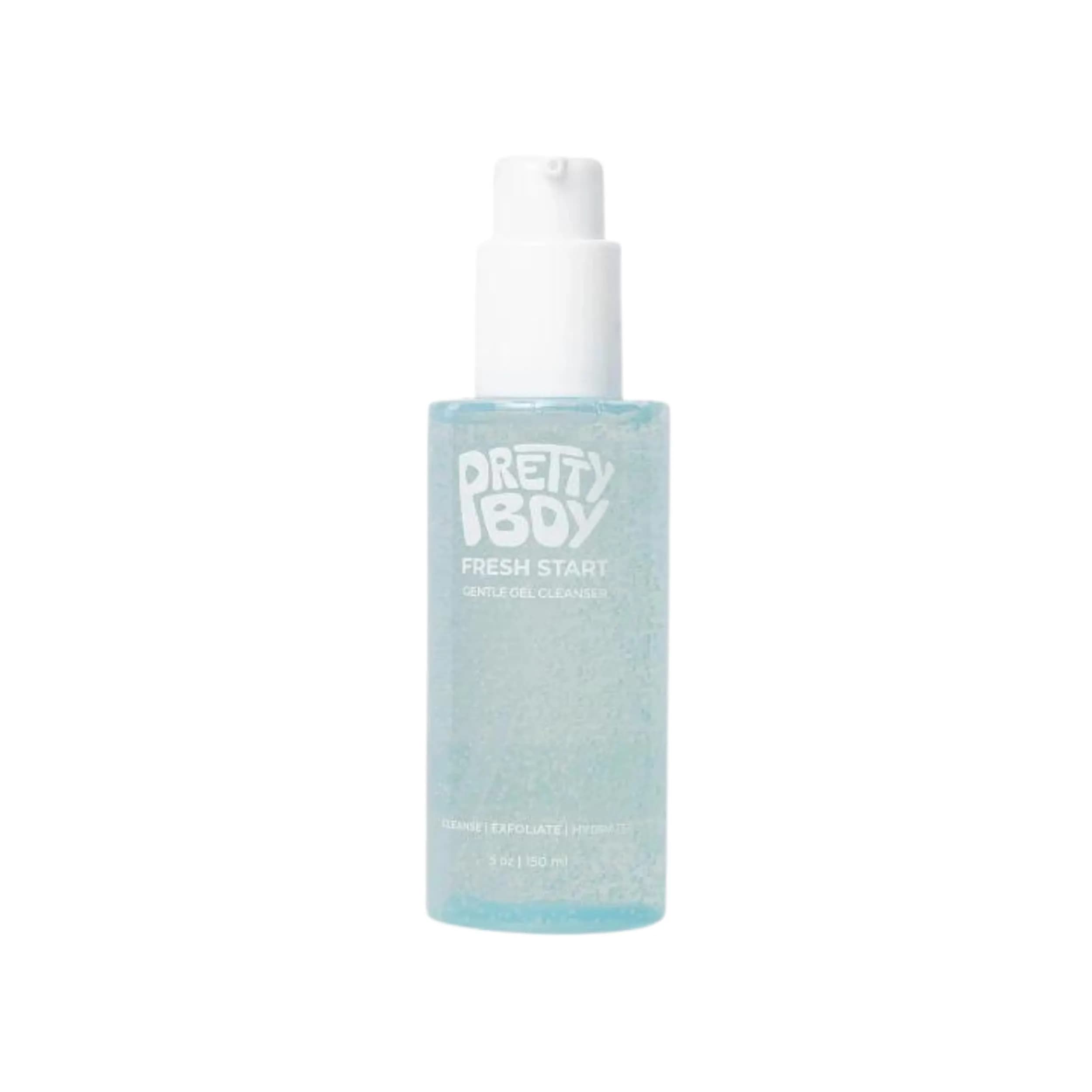 Prettyboy Fresh Start Gentle Face Cleanser 5 Fl Oz | Hydrating & Exfoliating for Sensitive Skin