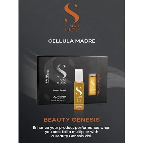 ALFAPARF MILANO Semi di Lino Cellula Madre Hair Treatment Set for Damaged Hair | Argan Stem Cell Therapy for All Hair Types thumbnail 4