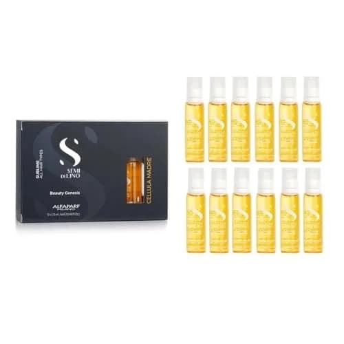 ALFAPARF MILANO Semi di Lino Cellula Madre Hair Treatment Set for Damaged Hair | Argan Stem Cell Therapy for All Hair Types thumbnail 2