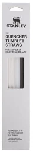 STANLEY Quencher Tumbler Straws for 30 oz | 4 Pack Replacement Straws | BPA-Free Plastic thumbnail 1