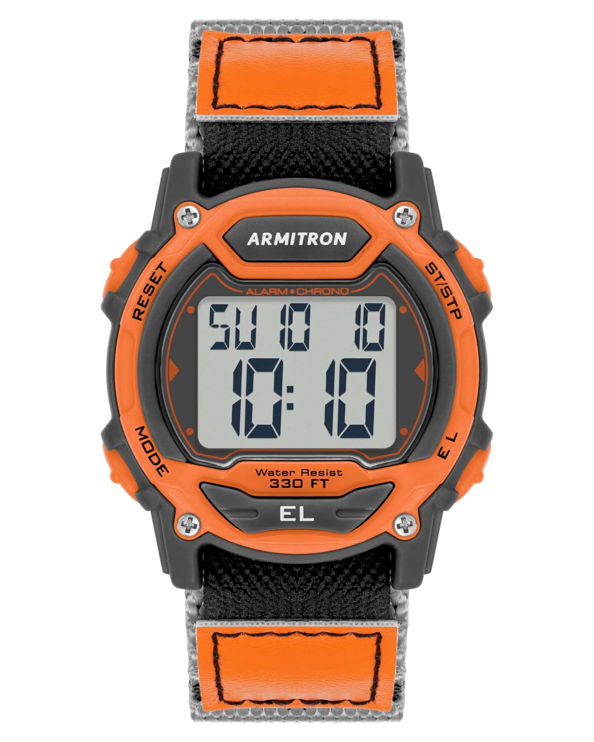 Armitron Sport Unisex Digital Chronograph Watch 45/7004 with Nylon Strap | Water Resistant 100M - main product image